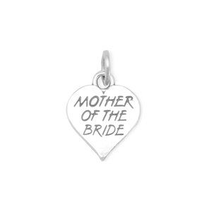 Oxidized Mother of the Bride Charm